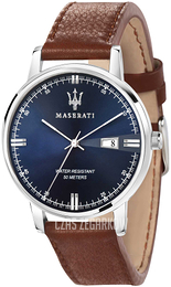 Maserati Eleganza Niebieski/Skóra Ø42 mm R8851130003