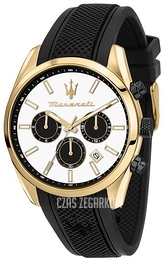 Maserati Attrazione Biały/Guma Ø43 mm R8851151001