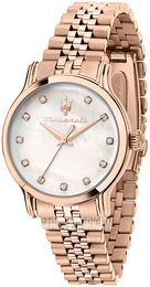 Maserati Epoca Biały/Stal w kolorze różowego złota Ø34 mm R8853118517