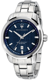 Maserati Successo Niebieski/Stal Ø44 mm R8853121004