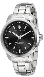 Maserati Successo Czarny/Stal Ø44 mm R8853121006