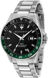 Maserati Sfida Czarny/Stal Ø44 mm R8853140005