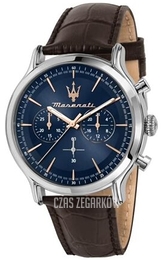 Maserati Epoca Niebieski/Skóra Ø42 mm R8871618014
