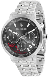Maserati Granturismo Czarny/Stal Ø44 mm R8873134003