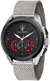 Maserati Traguardo Czarny/Stal Ø45 mm R8873612005