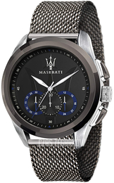 Maserati Traguardo Czarny/Stal Ø45 mm R8873612006