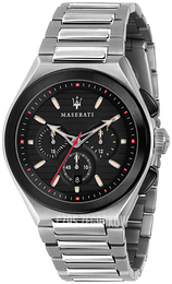 Maserati Triconic Czarny/Stal Ø43 mm R8873639002