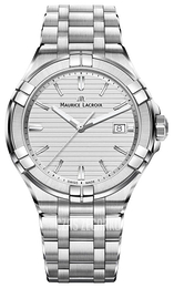 Maurice Lacroix Aikon Quartz Srebrny/Stal Ø42 mm AI1008-SS002-131-1