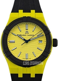 Maurice Lacroix Aikon Żółty/Guma Ø40 mm AI2008-60060-300-0