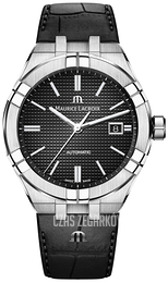 Maurice Lacroix Aikon Czarny/Skóra Ø42 mm AI6008-SS001-330-1