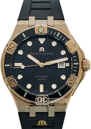 Maurice Lacroix Aikon Czarny/Guma Ø43 mm AI6058-BRZ0B-330-2