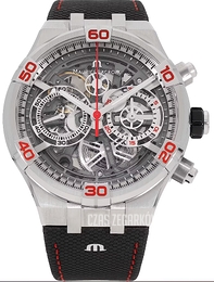 Maurice Lacroix Aikon Srebrny/Skóra Ø44 mm AI6098-SS001-091-2