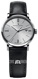 Maurice Lacroix Eliros Srebrny/Skóra Ø30 mm EL1084-SS001-110-1