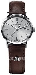 Maurice Lacroix Eliros Srebrny/Skóra Ø30 mm EL1084-SS001-110-2