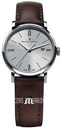 Maurice Lacroix Eliros Srebrny/Skóra Ø38 mm EL1087-SS001-110-2