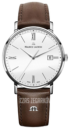 Maurice Lacroix Eliros Biały/Skóra Ø38 mm EL1087-SS001-111-2