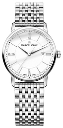 Maurice Lacroix Eliros Date Ladies Biały/Stal Ø30 mm EL1094-SS002-110-1