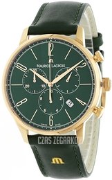Maurice Lacroix Eliros Zielony/Skóra Ø40 mm EL1098-PVP01-620-5