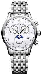 Maurice Lacroix Les Classiques Ladies Biały/Stal Ø38 mm LC1087-SS002-120-1