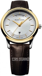 Maurice Lacroix Les Classiques Srebrny/Skóra Ø38 mm LC1227-PVY11-130