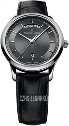 Maurice Lacroix Les Classiques Czarny/Skóra Ø38 mm LC1227-SS001-330
