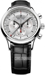 Maurice Lacroix Maurice Lacroix Les Classiques Srebrny/Skóra Ø40 mm LC1228-SS001-131