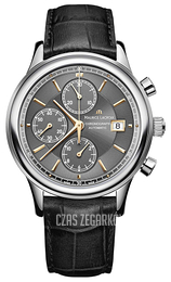 Maurice Lacroix Les Classiques Czarny/Skóra Ø41 mm LC6158-SS001-330-1