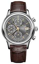 Maurice Lacroix Les Classiques Czarny/Skóra Ø41 mm LC6158-SS001-330-2