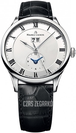 Maurice Lacroix Masterpiece Biały/Skóra Ø40 mm MP6707-SS001-112