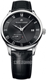 Maurice Lacroix Masterpiece Czarny/Skóra Ø40 mm MP6807-SS001-310