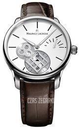Maurice Lacroix Masterpiece Biały/Skóra Ø43 mm MP7158-SS001-101-2