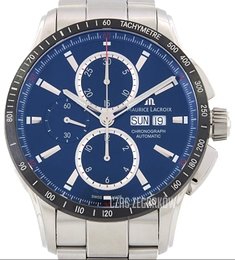 Maurice Lacroix Pontos Niebieski/Stal Ø43 mm PT6038-SSL22-430-1