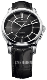 Maurice Lacroix Pontos Czarny/Skóra Ø40 mm PT6148-SS001-330-1