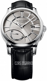 Maurice Lacroix Pontos Srebrny/Skóra Ø40 mm PT6168-SS001-131