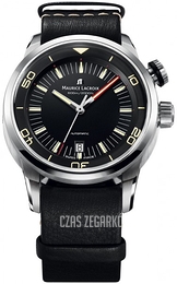 Maurice Lacroix Pontos Czarny/Skóra Ø43 mm PT6248-SS001-330-001