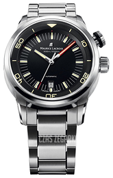 Maurice Lacroix Pontos Czarny/Stal Ø43 mm PT6248-SS002-330-1