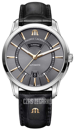 Maurice Lacroix Pontos Szary/Skóra Ø41 mm PT6358-SS001-331-1