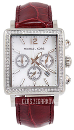 Michael Kors Biały/Skóra Ø32 mm MK2319