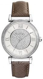 Michael Kors Biały/Skóra Ø38 mm MK2377