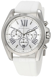 Michael Kors Bradshaw Srebrny/Guma Ø43 mm MK2651
