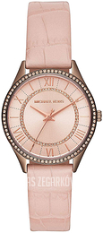 Michael Kors Różowe złoto/Skóra Ø33 mm MK2722