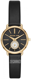 Michael Kors Czarny/Skóra Ø28 mm MK2750