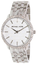 Michael Kors Biały/Stal Ø35 mm MK3148