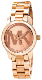 Michael Kors Różowe złoto/Stal w kolorze różowego złota Ø32 mm MK3334