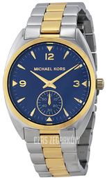 Michael Kors Niebieski/Stal w odcieniu złota Ø39 mm MK3343