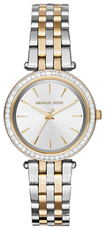 Michael Kors Darci Srebrny/Stal w odcieniu złota Ø33 mm MK3405