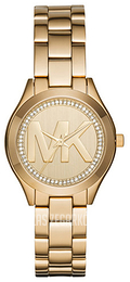 Michael Kors Runway Żółte złoto/Stal w odcieniu złota Ø33 mm MK3477