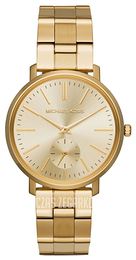 Michael Kors Jaryn Szampański/Stal w odcieniu złota Ø38 mm MK3500
