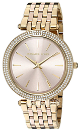 Michael Kors Darci Różowe złoto/Stal w kolorze różowego złota Ø39 mm MK3507
