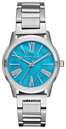 Michael Kors Hartman Niebieski/Stal Ø38 mm MK3519